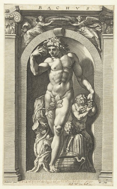 Bacchus by Hendrik Goltzius